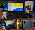 Tablet Mobulaa Pad 2 con teclado y mouse Bluetooth