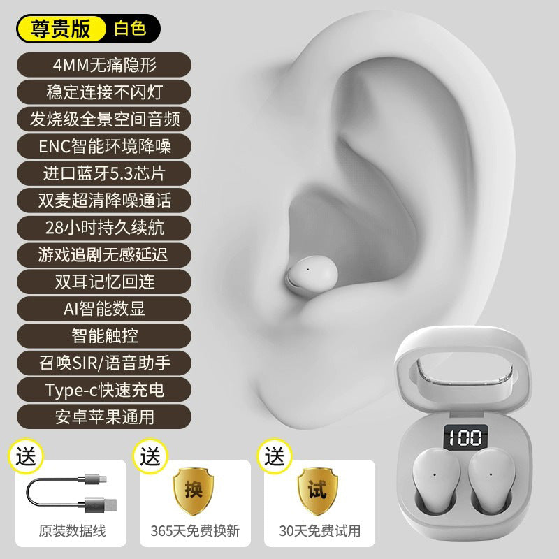 Mini Pro4SS Unsichtbare True Wireless Bluetooth Ohrhörer